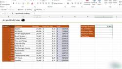Microsoft Excel 2021365 - Beginner to Advanced - Using Named Ranges in Calculations Instructional Video