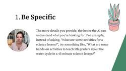 ChatGPT for Teachers in Education - Crafting Effective Prompts Instructional Video