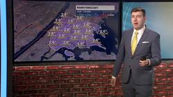 STORM WATCH: Sun and clouds mix; possible spotty showers Wednesday for New York City News Clip