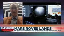 Watch: 'Touchdown confirmed' as rover makes historic landing on Mars News Clip