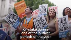 NHS braces for junior doctors' strike News Clip