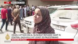 Israeli attack on Nuseirat refugee camp kills at least 20 Palestinians News Clip