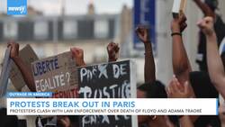 Protests Break Out In Paris Over Report On A 2016 Deadly Arrest News Clip
