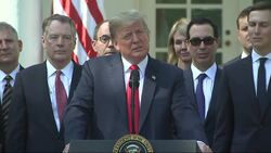 Trump talks about trade issues with China, India News Clip