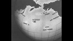 Seaplane on Midway Island News Clip