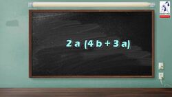 A monomial by an algebraic expression. Instructional Video