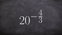 Simplifying a number raised to a negative rational power Instructional Video