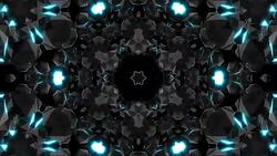 Glossy surface jewels with lights Stock Footage