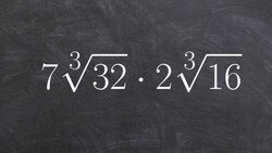 Tutorial Simplify and Multiply the Cube Root of Two Numbers Instructional Video