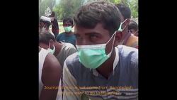 Rohingya refugees land in Indonesia after month at sea News Clip