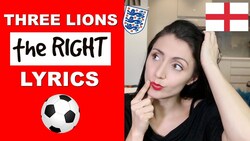 Three Lions Lyrics - Football's Coming Home World Cup 2018! Instructional Video