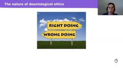 Deontology and Immanuel Kant Instructional Video