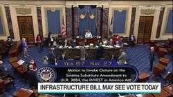 Infrastructure Bill Inches Closer to Passage in Senate News Clip