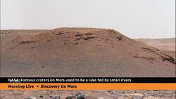 Famous crater on Mars was once a lake, says NASA News Clip