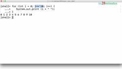 Java Programming for Complete Beginners - Java 16 - Step 01 - Java For Loop - Syntax and Puzzles Instructional Video