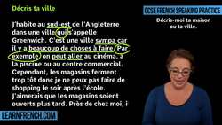 GCSE French Speaking: Describe your house! Instructional Video