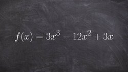 Solve for the Zeros Using Quadratic Formula Instructional Video