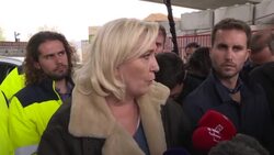 CLEAN : French elections: "The danger posed by Emmanuel Macron is very real," says Le Pen News Clip