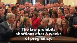 Texas Abortion Ban Put on Hold News Clip