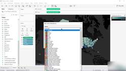 Ultimate Tableau Desktop Course - Beginner to Advanced Bundle - Geospatial Charts Part 2 Instructional Video