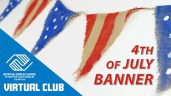 4th of July Project: How To Make An American Flag Banner Instructional Video