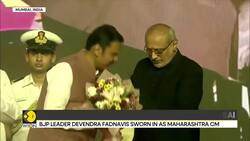 India: BJP Leader Devendra Fadnavis Sworn In As Maharashtra's Chief Ministe News Clip