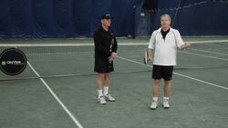 How to Hit the Ball on the Rise in Tennis Instructional Video
