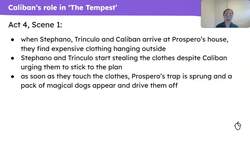 Understanding Caliban's role and presentation in Shakespeare's 'The Tempest' Instructional Video