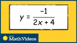 Learn how to find the horizontal and vertical asymptotes Instructional Video