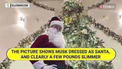 Elon Musk’s Slim Santa Look Sparks Frenzy; This Is How He Shed The Extra Pounds News Clip