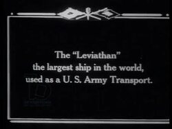 US troops leave to join war on board Leviathan, games and African-American soldiers dancing on board, 1917. Stock Footage