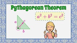 Use Pythagorean Theorem to Create an Equation Instructional Video