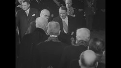 Inauguration of French President Rene Coty News Clip