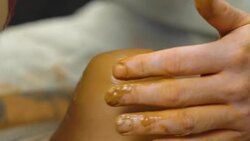 Potter makes a jug Stock Footage