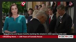 King Charles, Queen Camilla visit Canada House on its 100th anniversary News Clip