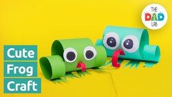 DIY Craft: Paper Frog Instructional Video