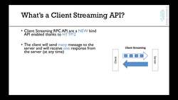 gRPC [Java] Master Class: Build Modern API and Microservices - What's a Client Streaming API? Instructional Video