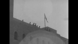 General Alan Cunningham leaves Palestine upon establishment of Israel News Clip