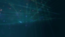 Digital Technology Background, Internet of Things, Big Data, Cryptocurrency Stock Footage