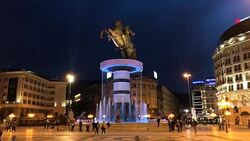 Macedonia Nears a Name-Change Referendum Stock Footage