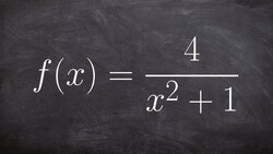 Learn to identify the VA and HA from a rational function Instructional Video