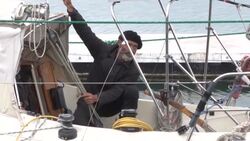 CLEAN : Argentine sailor who crossed the Atlantic reunites with his family News Clip