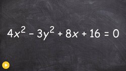How to find the foci, center and vertices, and asymptotes of a hyperbola Instructional Video