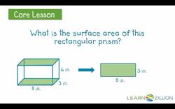 Calculating Surface Area of Rectangular Prisms Instructional Video