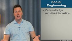 CompTIA Security+ Certification SY0-601: The Total Course - Social Engineering Instructional Video