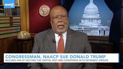 Leading House Democrat, NAACP Sue Trump Over Capitol Riot News Clip