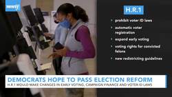House Democrats Hope To Pass Sweeping Election Reform Bill News Clip