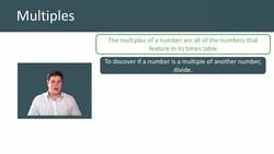 Understanding Multiples and Factors Instructional Video