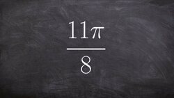 How to Math - Determine what quadrant an angle lies in - Free Math Help Videos Instructional Video