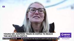 Olympic Ski Jump Dreams Take Flight Near Chicago News Clip